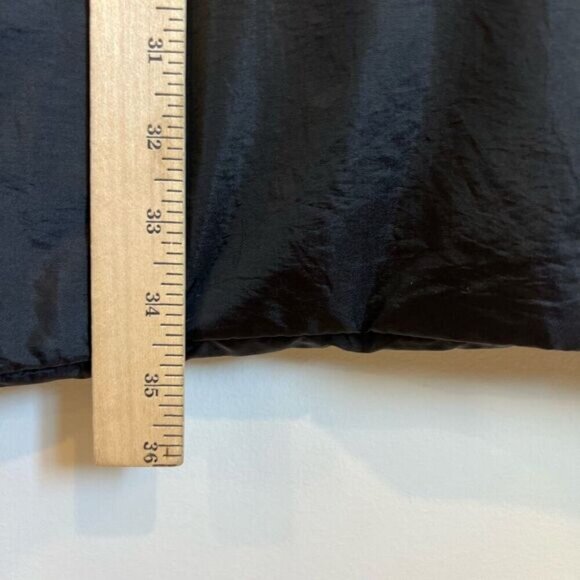 Junge Danmark Women’s 14 Black Full Zip Real Fur Collar Zip Jacket Quilted Black - Picture 9 of 16